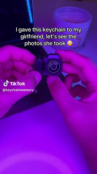 I spent less than $40 🤫🥰 #keychain #minicamera #photographylover It is a mini camera keychain that takes photos and record videos with a vintage effect