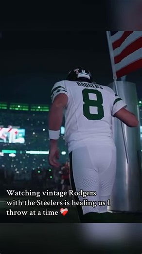 “2025 Aaron Rodgers highlights” will make me tear up in 5 years 🥹🥹🥹 Bro may GENUINELY take the Steelers on his *FINAL* run 👀👀👀 #pittsburgh #nfl | Steelcityrecaps