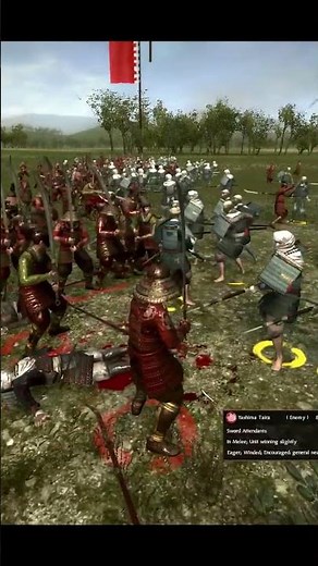 Total War: SHOGUN 2 - Rise of the Samurai 1vs1: Naginata Warrior Monks vs Sword Attendants