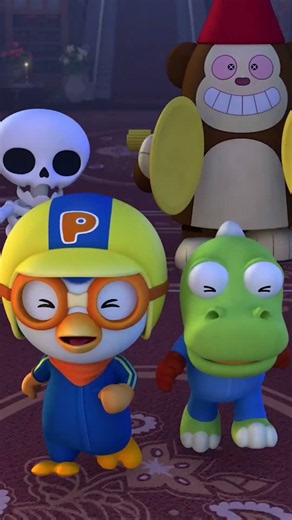 Pororo Halloween Preview! Spooky Haunted House🎃 #pororo #halloween #kids