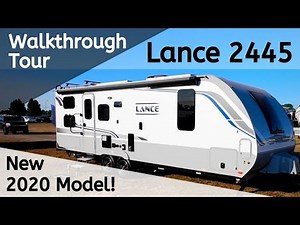New Lance 2445 Travel Trailer Walkthrough Tour