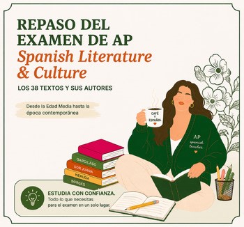 AP Spanish Literature: Exam Review | Editable Slide Deck Google Apps Pdf