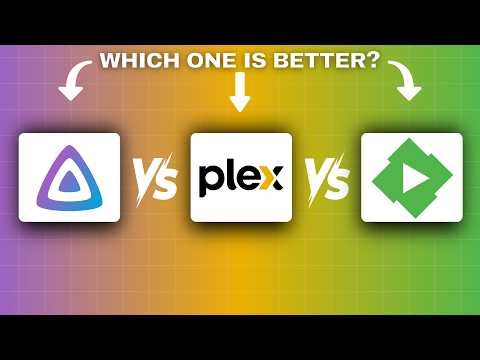 NEW! Plex, Emby & Jellyfin Comparison: Interface, Plugins & Streaming Power