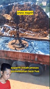 Crane magnit #crane | variasi mobil dan motor
