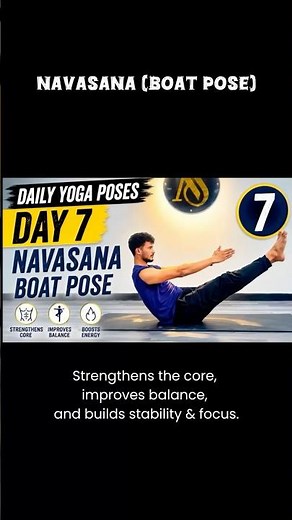 Daily Yoga Poses #7 – Navasana (Boat Pose) | Naukasana