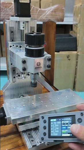 Mini CNC Mill Desktop - Precision Benchtop Milling Machine for DIY Projects & Small Parts #svanfon