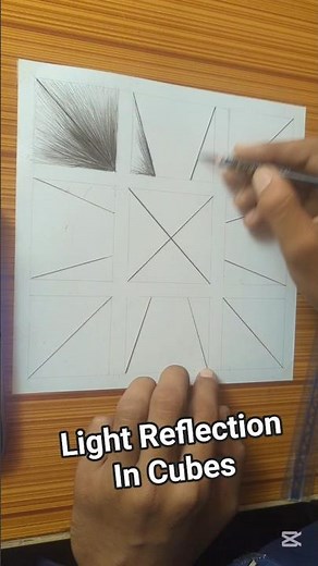 How to determine the light reflection#art#artdrawing