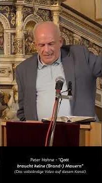 Peter Hahne - God Doesn't Need (Fire) Walls Short 2