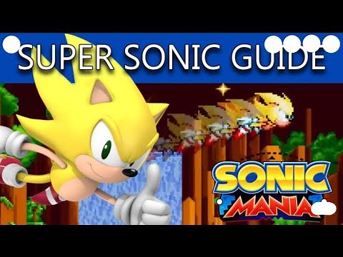 Sonic Mania How to fly Super Sonic