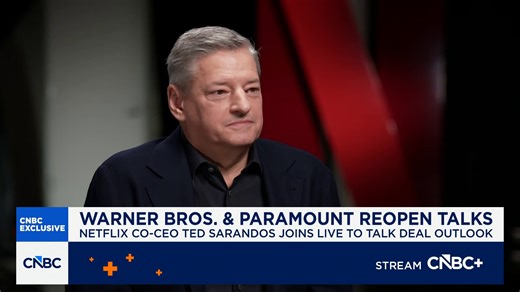 Watch CNBC's full interview with Netflix co-CEO Ted Sarandos