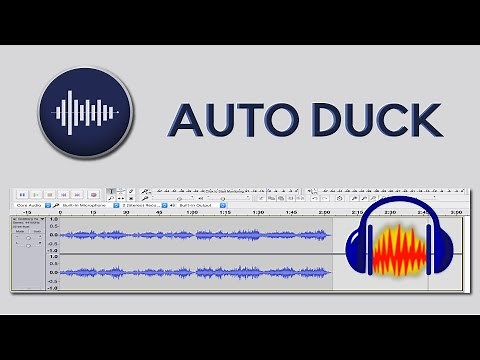 CÓMO USAR AUDACITY: efecto Auto Duck