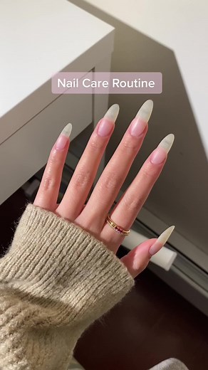 Biweekly retouches ✨ #nailcare #nailroutine #handcare #nailcaretips | cuticle oil