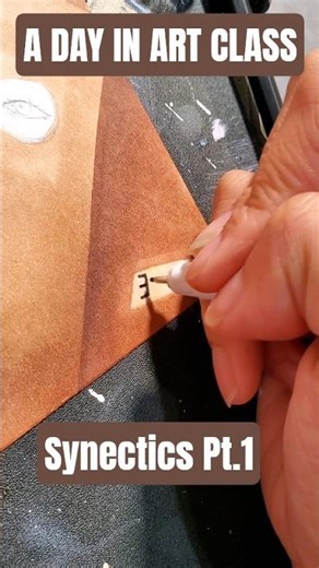 A day in the ART STUDIO!🎨💗 (Synectics Pt.1)