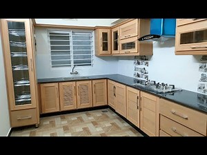 kitchen design ideas with wood cabinets || wood cabinets kitchen design