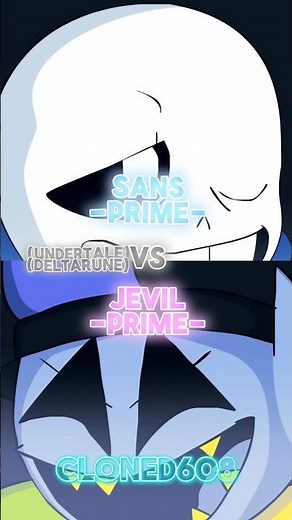 Sans vs Jevil #edit #undertale #deltarune
