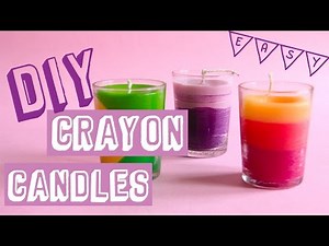 Easy DIY Crayon Candle | INDONESIA
