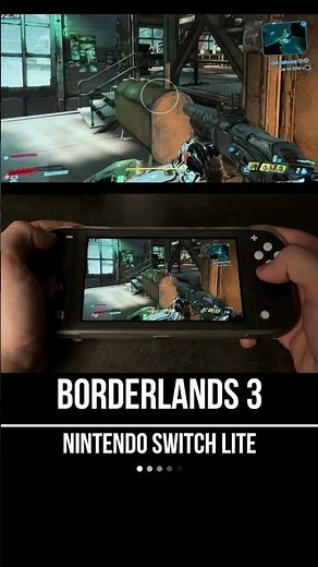 Borderlands 3 Nintendo Switch Lite Gameplay - FPS Monitor