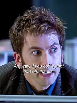 Donna brushed past the doctor.#youtubeshorts #shortsvideo #shorts #tvshow