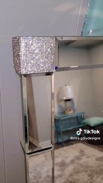 Cracked mirror hack. #fyp #diy #diyhacks #homehacks | mirrors