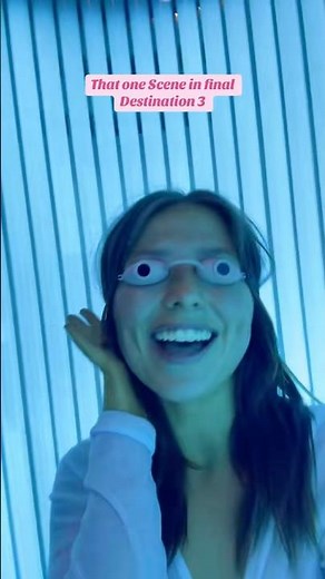 Would you still use a tanning bed? #rollercoaster #finaldestination #tanning #tanningbed #horror