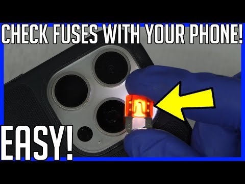 How to Check Automotive Fuses with Your Smartphone | EASY!
