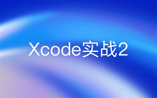 开发周：Xcode实战 2