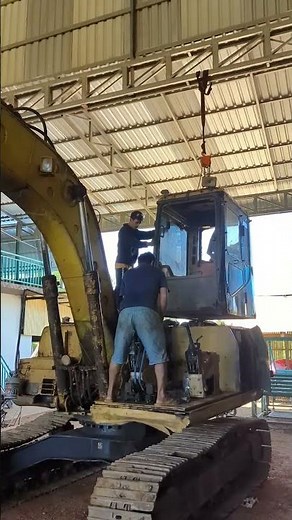 Excavator Cab Install: ROPS & Regret