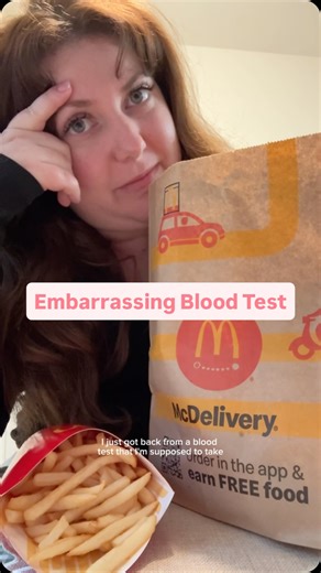 Baby Hands Bakes on Instagram: "TW: blood test, passing out, throwing up #blooddraw #embarassingstory"