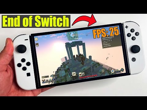Minecraft Legends Nintendo Switch Performance Review & FPS Test