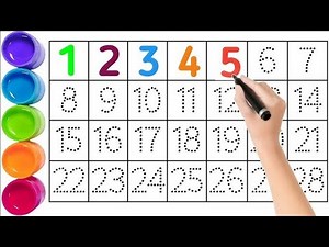 Count 1234 , Numbers , Counting , 123 Nursery Rhymes Song , 1-20 , Preschool 123 learning video