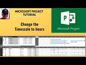 How to change the timescale in Microsoft Project. Timescale