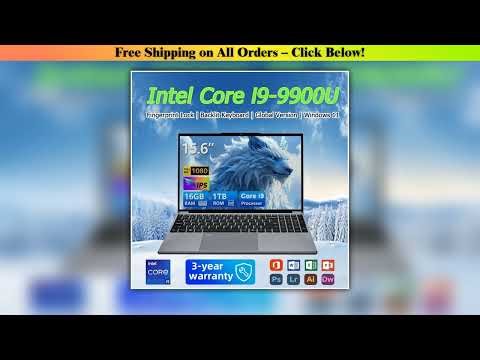 Windows 11 i9 PC Gaming Laptop Intel Core i9 9900u Laptops 16GB DDR4 1TB SSD Notebook Gamer