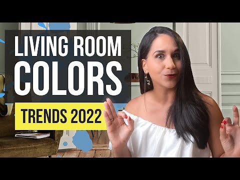 COLOR TRENDS LIVING ROOM | Interior Design