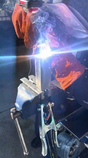 Hot bluing. #hotbluing #metalwork #engineering #welding #grinding