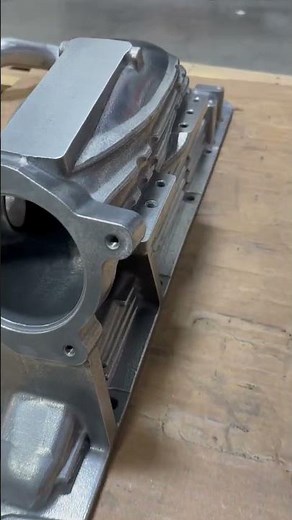 Ceramic Coated ISX Intake Manifold