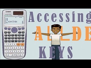 Calculator Tutorial-1 Accessing All The Keys