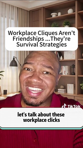 Workplace cliques aren't for you! #careertips #worklife #corporate #careeradvice #careertips