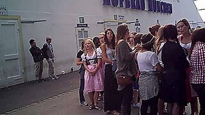Oktoberfest Toilet Queue - RedPorn.Tv