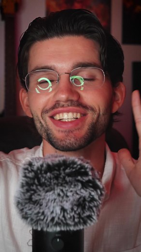 ASMR Tingly Light 🔦 and Brushing 🖌️ Cranial Nerve Exam #asmr #asmrsounds