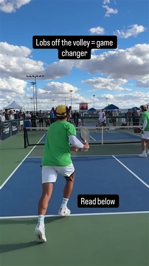 Mastering the Lob Shot in Pickleball