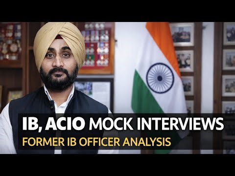 IB ACIO Mock Interview 2025 | IB ACIO Interview Questions | IB ACIO Interview Prep 2026