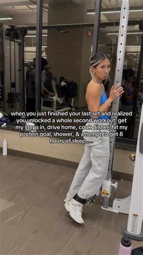 double workout man #gymhumor #gymtok #gym