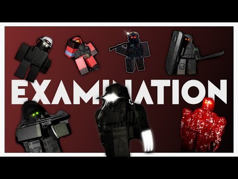 ALL Enemies Guide For Roblox Examination