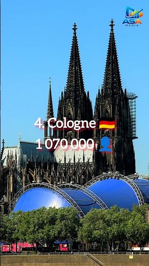 Top5 Largest Cities in Germany #top5 #travel #germany #german #munich #berlin #hamburg #cologne