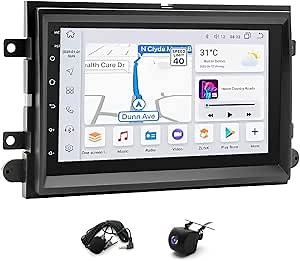 Android 13 Car Radio Stereo for Ford F150 F-150 F250 F350 2004-2014, 7 inch Touch Screen Carplay GPS Navigator 2G+32G+AHD GPS WiFi Bluetooth FM RDS DSP with Carplay & Android Auto Bluetooth