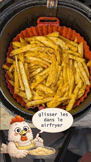 Comment faire des frites croustillantes à la maison ? #recettefacile #recette #food #recipe #snacks