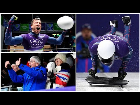 Matt Weston wins skeleton gold medal🥇🇬🇧breaking record four times