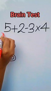 24K views · 86 reactions | Brain test only for genius -220 #math #maths #mathpuzzle | Math Test 2.0 | Facebook