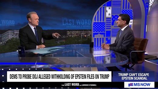 The DOJ is covering up 3 FBI interviews of a woman who alleged Trump sexually assaulted her as a child. The Last Word With Lawrence O'Donnell and I discuss the facts. | Ro Khanna
