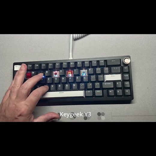 KeebTheory Ep02 - More Switch Soundtests #customkeyboard #keyboardasmr #mechanicalkeyboard #keeb